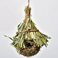 thumbnail image 1 of Yesurprise Pet Hanging Birds Nest Outdoor Hand-weaved Decorative Bird House Bird Cage Shelter for Garden Decoration, 1 of 8