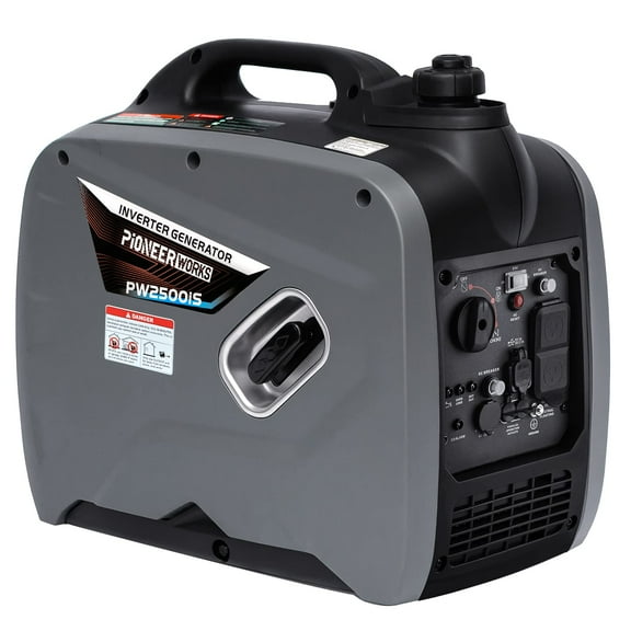 Yesurprise Portable Inverter Generator 2000W Ultra Quiet Gas Engine with CO-Monitoring and Alarm Speed Control System for Backup Home and Camping