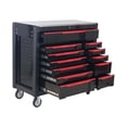 thumbnail image 1 of Yesurprise Rolling Tool Chest, Tool Chests & Cabinets with 4 Wheels, 12 Storage Drawers, Iron Top, Multi-Purpose Tool Storage Cart for Workshop Garage Warehouse, 1 of 6
