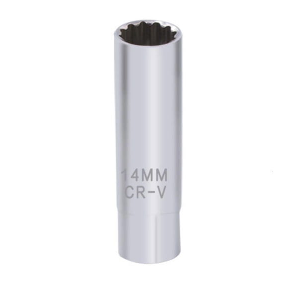 Yeswillos Efficient 14mm Spark Plugs Socket Wrench Thin Wall Designs for Professional Mechanics DIYers Maximizes Torque Efficiency