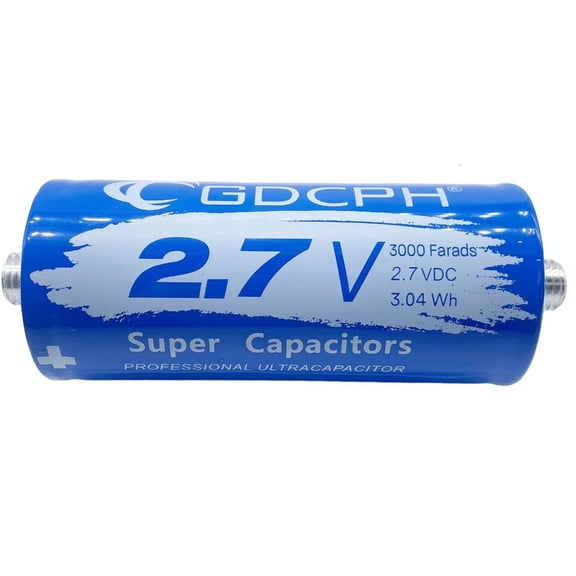 Yeswillos Super Capacitor 2.7V Energy Storage Capacity Low for Automobile Rectifier