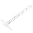 thumbnail image 1 of Yeswillos T-Square Ruler Inches Metric Measurements Straight Ruler for Craft Making Tools, 1 of 8