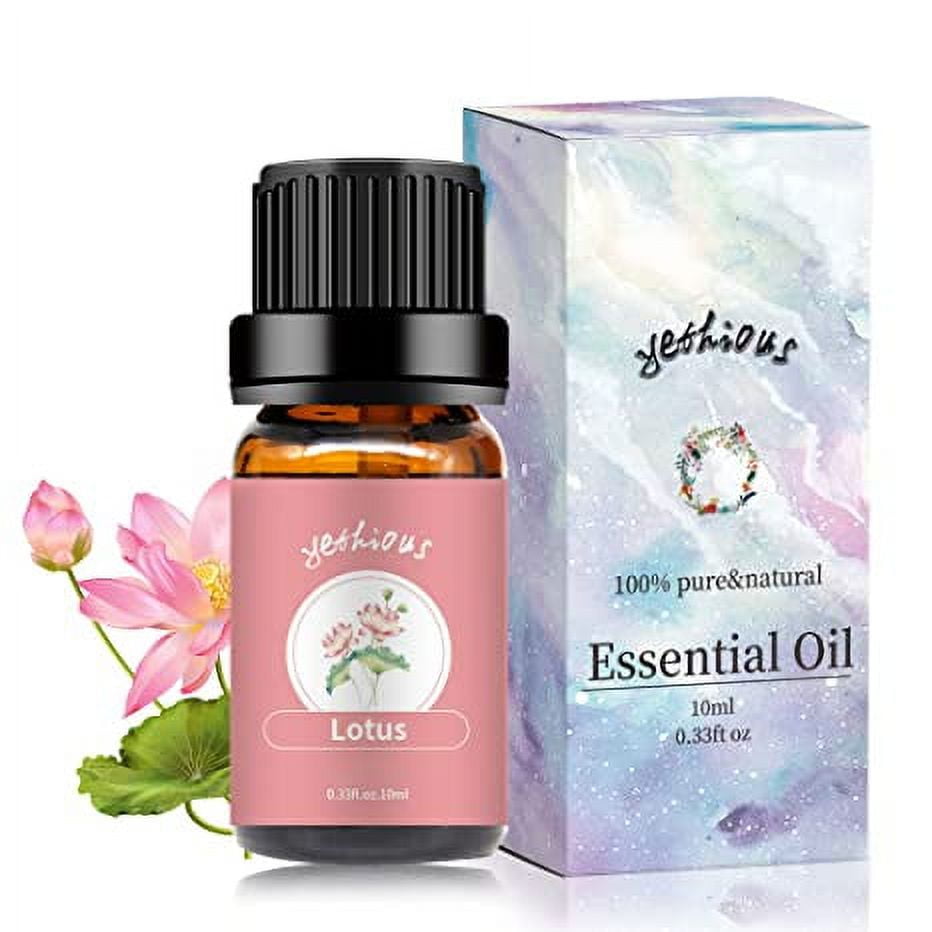 yethious Peony Essential Oils for Diffuser & Aromatherapy Pure Peony Oil  for Skin Gift Oils - 10ML