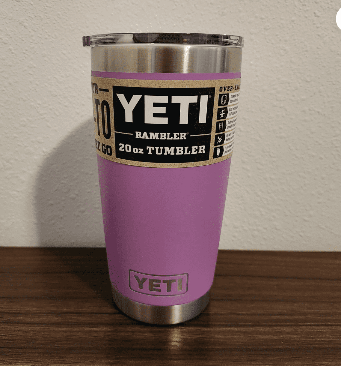 Yeti 20Oz Rambler Tumbler With Magslider Lid - Desert Bloom
