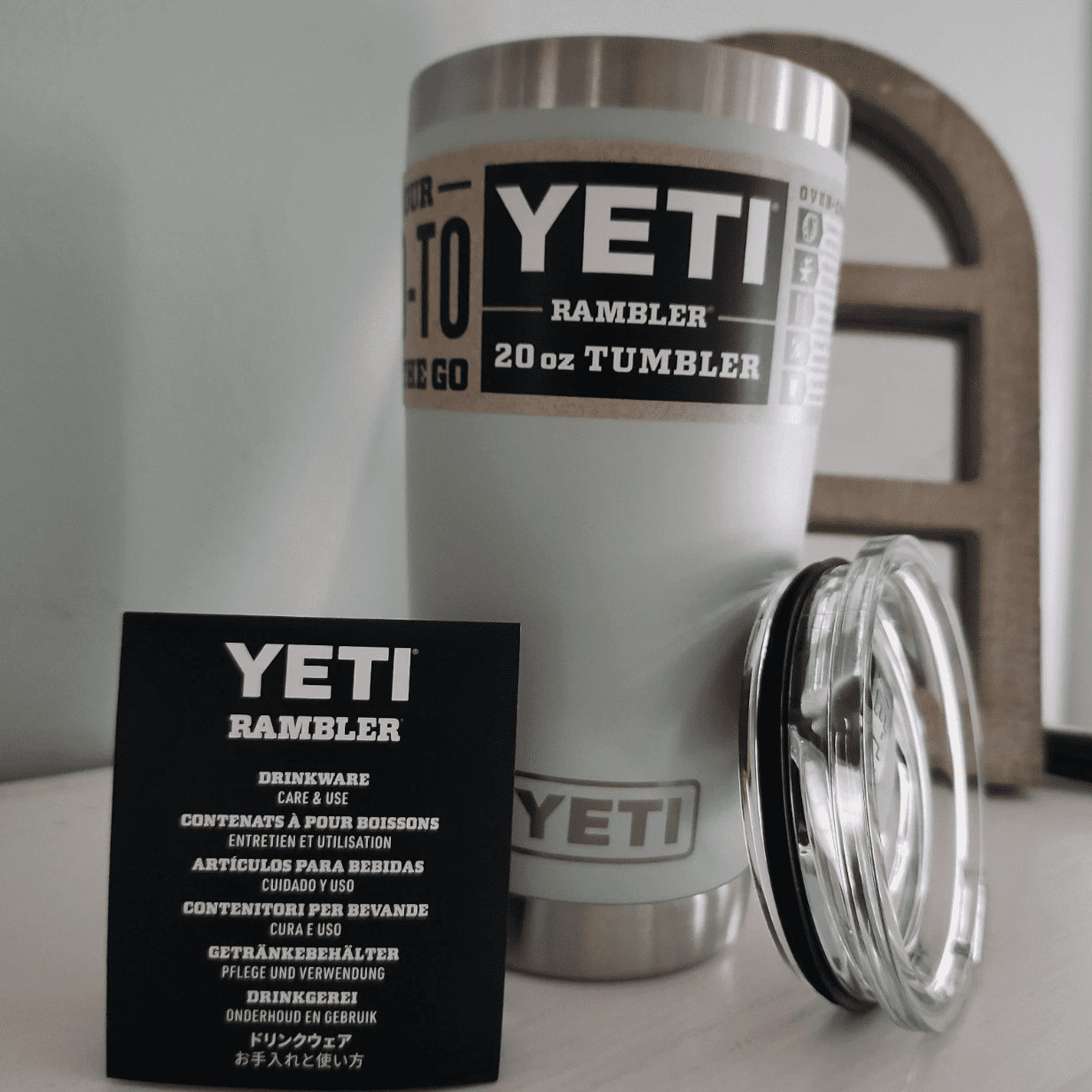 Yeti 20Oz Rambler Tumbler With Magslider Lid - Ridgeline