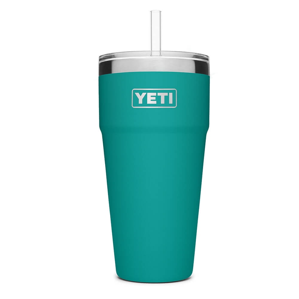 Yeti Rambler 26 Oz. Stackable Cup W/ Lid - Rescue Red #21071501388