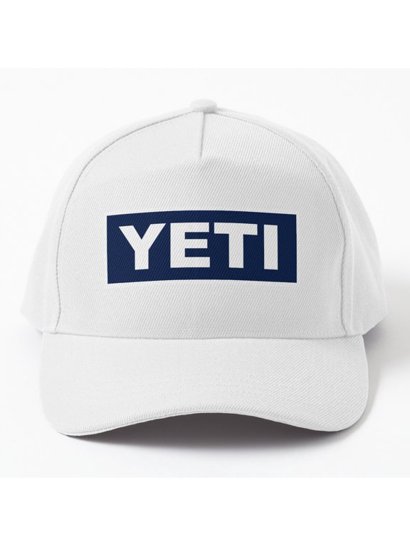 Yeti Cool Outdoors Baseball Cap, Adventure Box Logo Graphic Design, Classic Hat