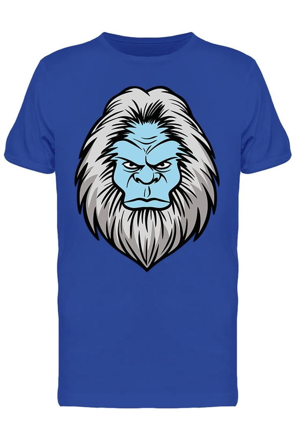 Yeti Head Graphic T-Shirt Men -Image by Shutterstock, Male Medium