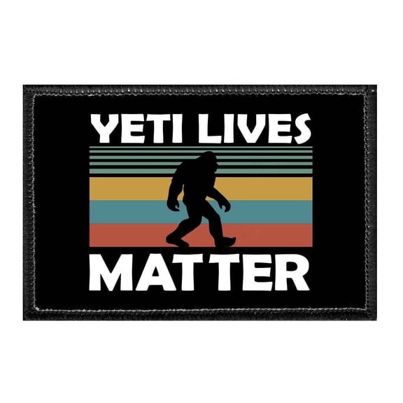Yeti Lives Matter - Removable Patch