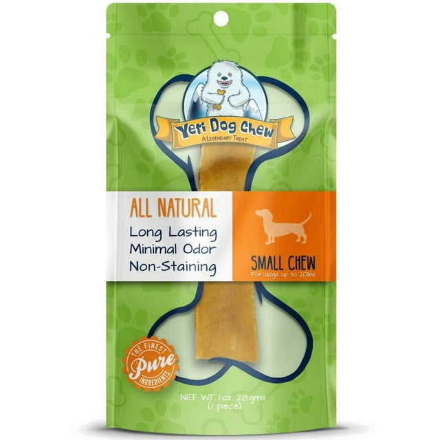 Yeti Natural Yak Cheese Long Lasting Dog Chew for Aggressive Chewers
