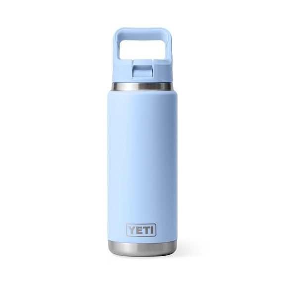 Yeti 26Oz Rambler Water Bottle With Straw Cap