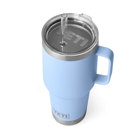 Yeti Rambler 35 Oz Straw Mug With Straw Lid, Big Sky Blue