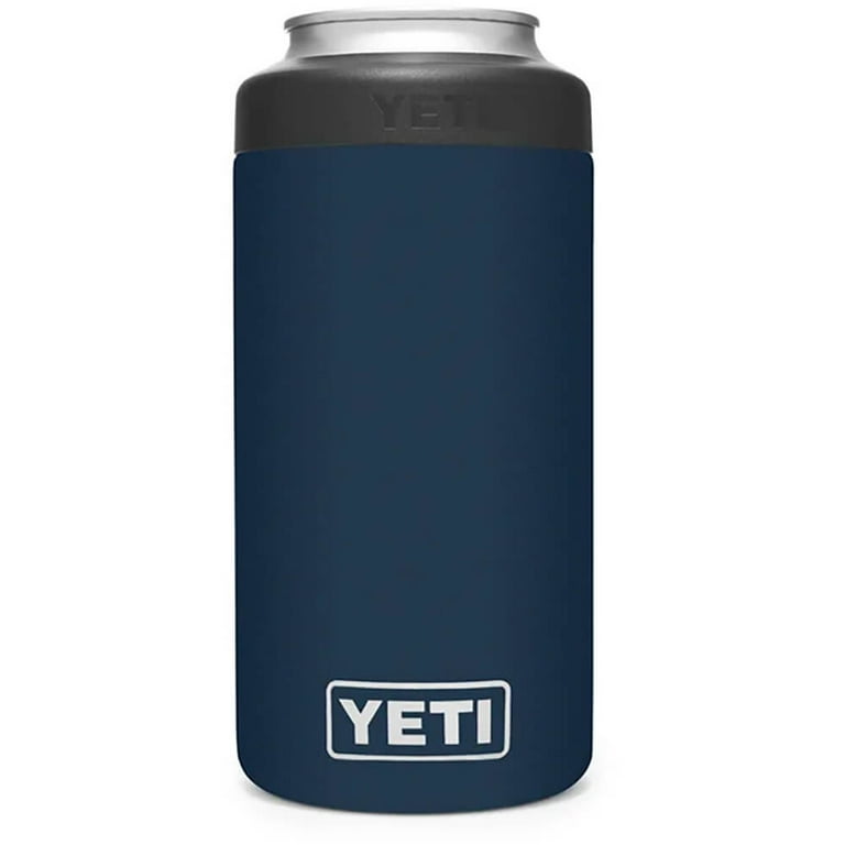 Yeti Rambler Colster Tall 16 Oz. Navy Stainless Steel