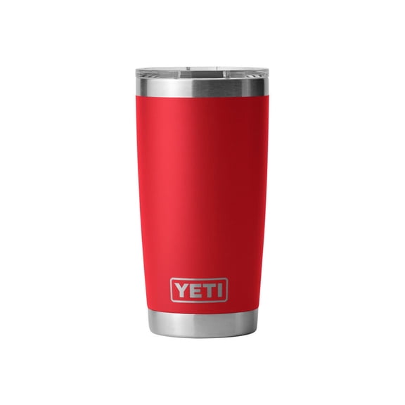 Yeti 20Oz Rambler Tumbler With Magslider Lid Rescue Red