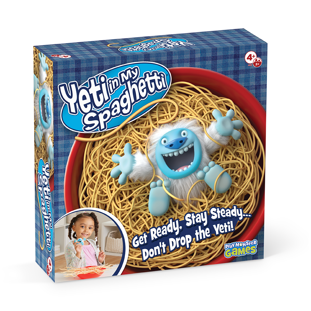 PlayMonster: Yeti in My Spaghetti Game, Board Games for Children Ages 4+