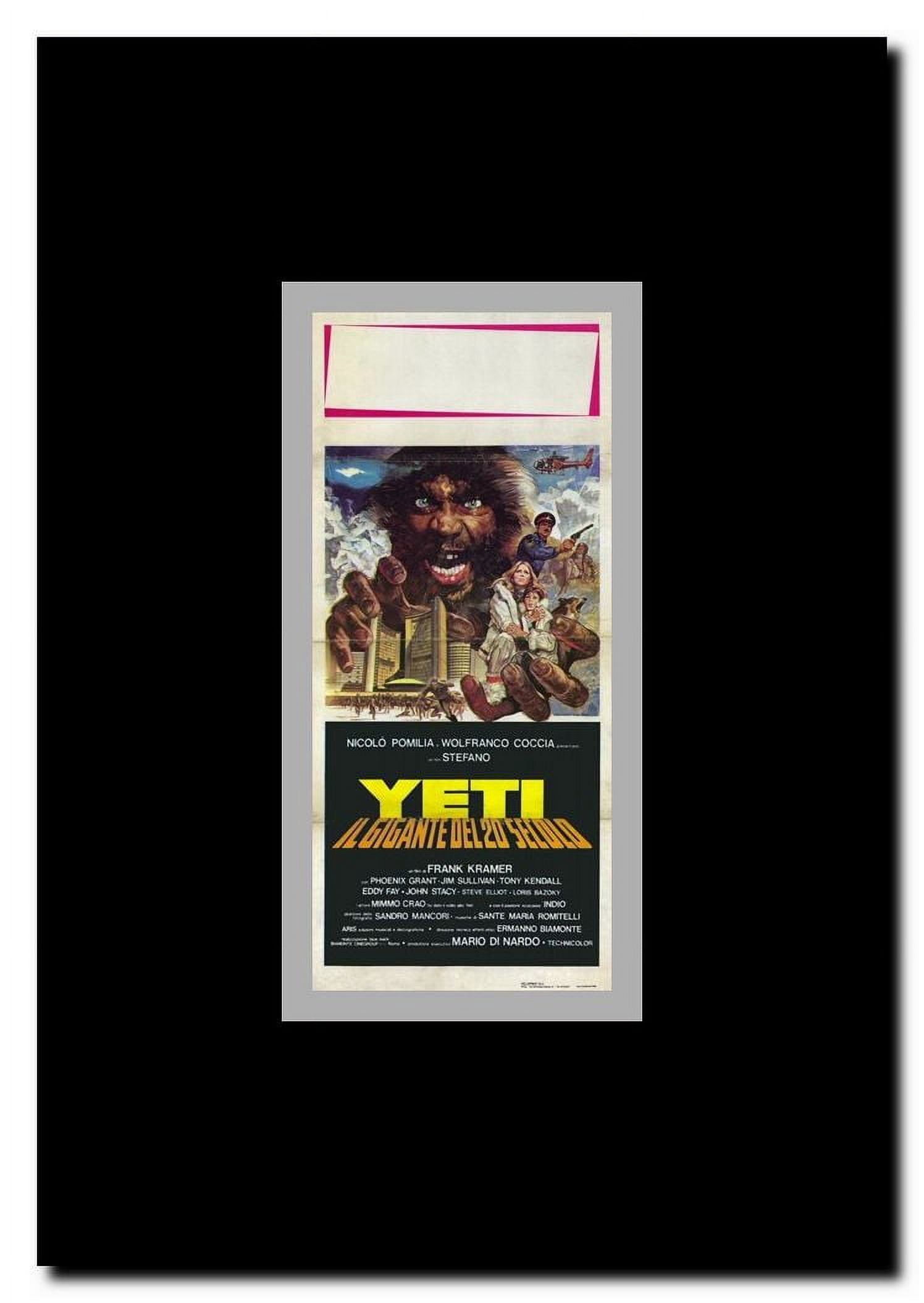 Yeti: the Giant of the 20Th Century Framed Movie Poster