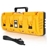 Yetoking Replacement for Dewalt Battery Charger Station DCB104 12V-20V Battery
