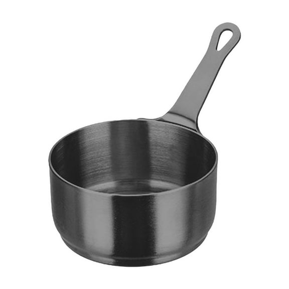Yettn Mini Sauce Pan,Stainless Steel Mini Saucepan & Butter Warmer Pot,Chocolate Melting Pot, Coffee Milk Warmer, Vinegar Dipping Bowl, Barbecue Sauce Pot for Kitchen Cooking Accessories