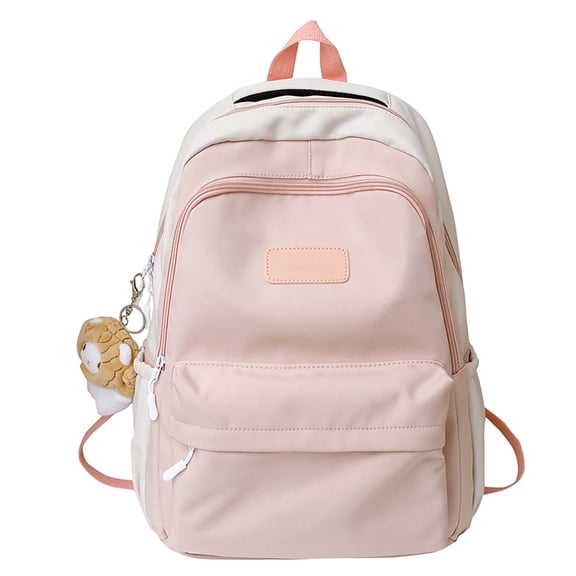 Yettn Pastel Aesthetic Backpack,Cute Large Capacity Design, Travel Laptop Bookbag, Preppy Style 12.2 x 17.32 Inch, Lightweight Daypack for Everyday Use