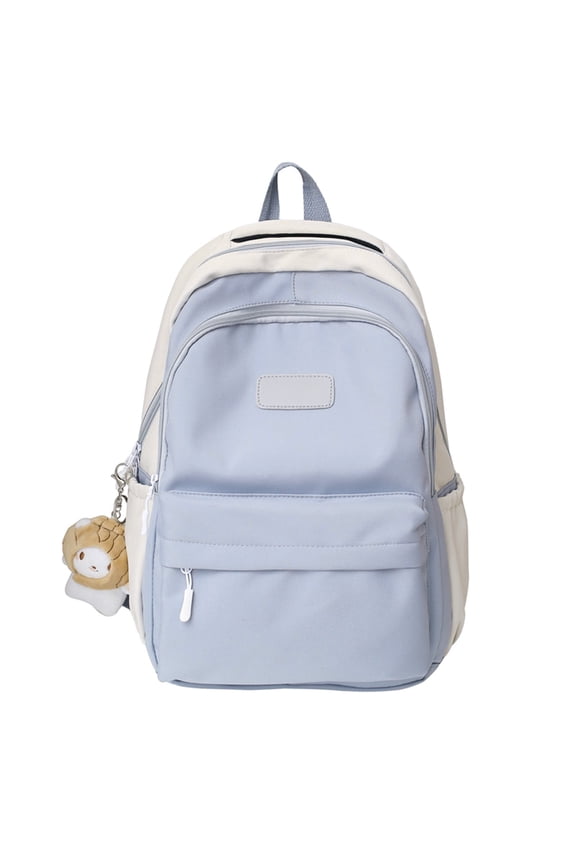Pastel Aesthetic Backpack,Cute Large Capacity Design, Travel Laptop Bookbag, Preppy Style 12.2 x 17.32 Inch, Lightweight Daypack for Everyday Use