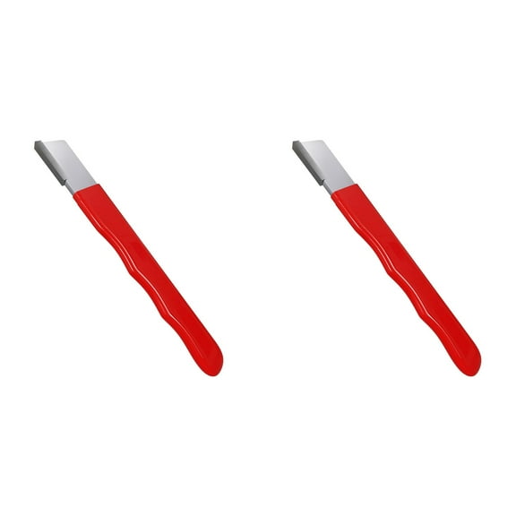 Yettn Portable Blade Sharpener Tool for Garden Shears, Axe, Knives, and Scissors, Non-Slip Rubber Handle, Easy to Use Sharpening Tool for Various Blades