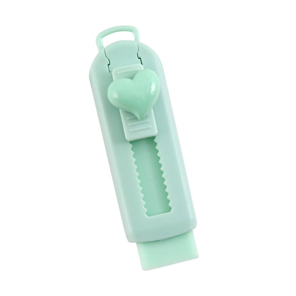 Yettn Retractable Mechanical Eraser,Sliding Click Eraser with Pastel Aesthetic Design, Soft Plastic Sleeve Large Pencil Eraser for Office & Home