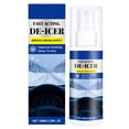 thumbnail image 1 of Yeuimy 1 PC Windshield De-Icer. Melt it! Instantly Melts Ice & Winter Frost For Car Windshields,Windows,Mirrors,Key Locks,& Latches,Snow Melting Defrost Liquid For Car Window Cleaner,100ml Spray, 1 of 9