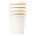 thumbnail image 1 of Yeuimy 10 Pack 9 oz Disposable Paper Cups, Paper Hot Cups, Hot Coffee Cups, Beverage Cups, Suitable for Offices, Home Kitchens, Coffee Shops, Party BBQ Travel DIY Snack Picnic etc, 1 of 4