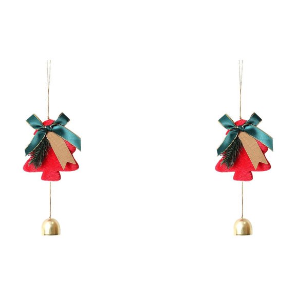 Yeuimy 2026 Christmas Ornament Christmas Decorations For Tree Christmas Tree Bow Knot Tag Bamboo Branches Winter Wonderland Ornament Traditional Christmas Ornaments