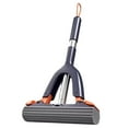 thumbnail image 1 of Yeuimy Sponge Mop,Roller Sponge Mop,Easy Self Squeeze Mop,Absorbent Mop,PVA Mops and Stainless Steel Handle,for Home & Commercial Use on Tile,Floor,Bathroom & Garage,1 PC,Gray, 1 of 7