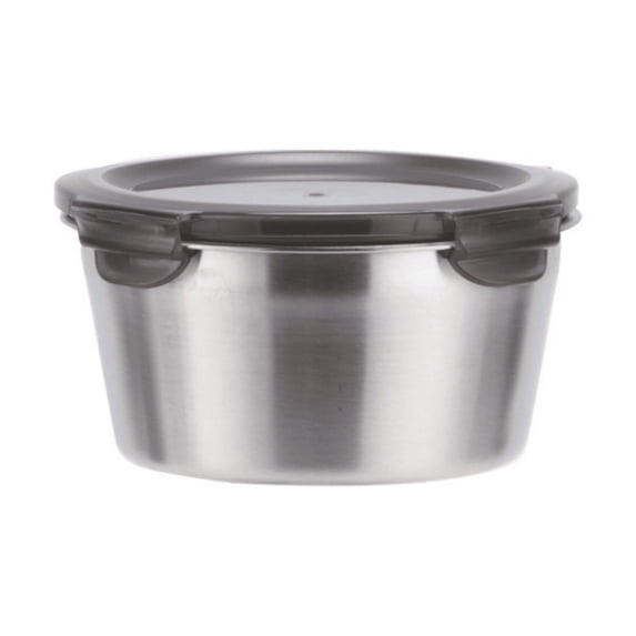 Yeuimy Stainless Steel Food Containers,1400ml Metal Bento Lunch Box,Stainless Steel Food Storage Containers,Reusable Dishwasher Snack Boxes for Adults Office Camping Picnic Travel