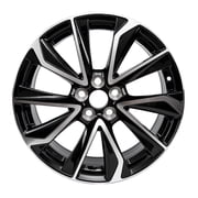 New 17x7.5 Inch Wheel for Toyota Corolla 2019-2022, 17" Alloy Replacement Wheel Rim