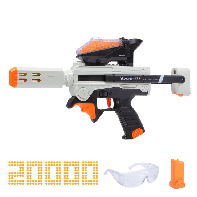 Yewdrum Gel Water Bead Blaster, Splatter Gel Water Bead Blaster with 2