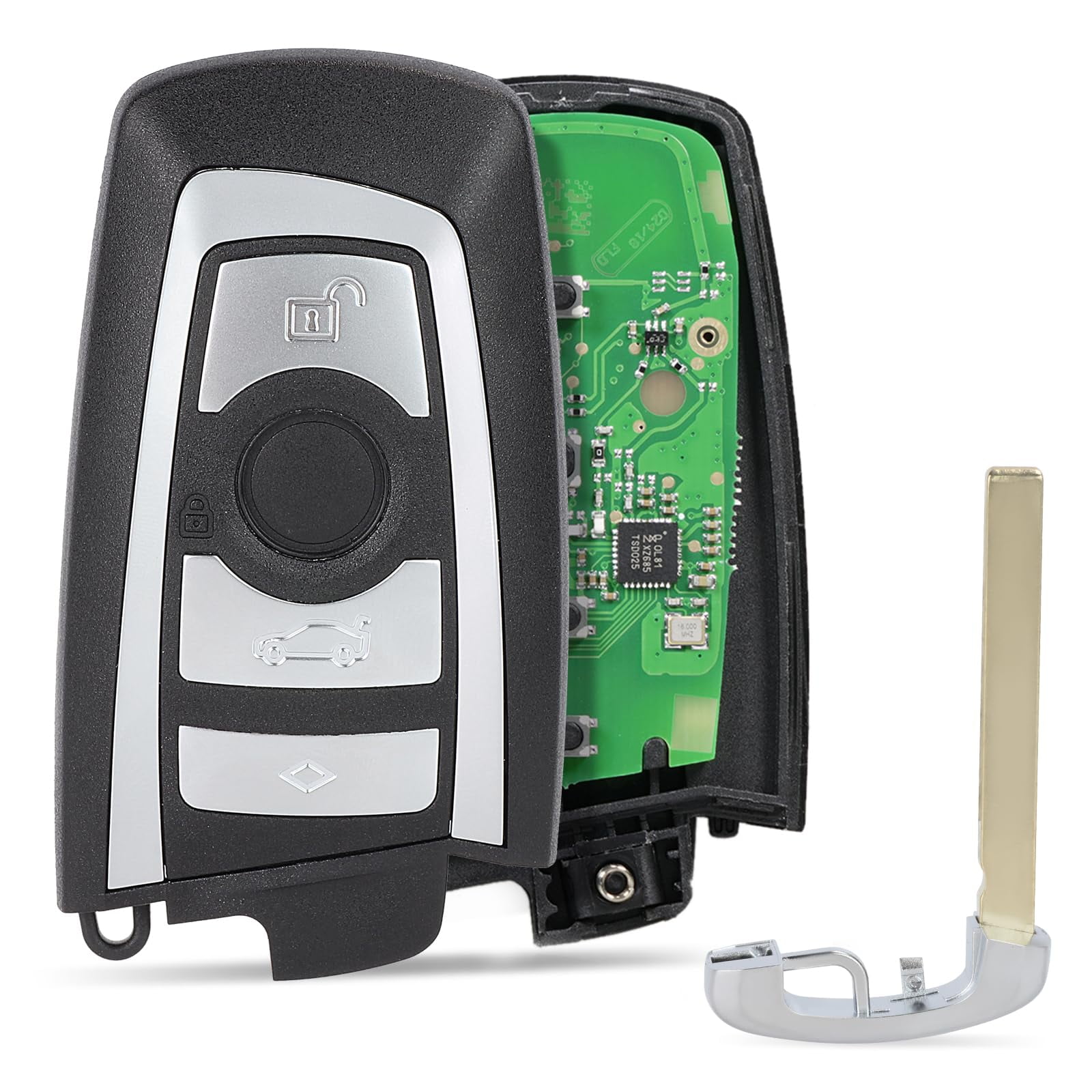 Yewong Car Key Fob Keyless Control Entry Remote for BMW 1 2 3 4 5 6 7 ...