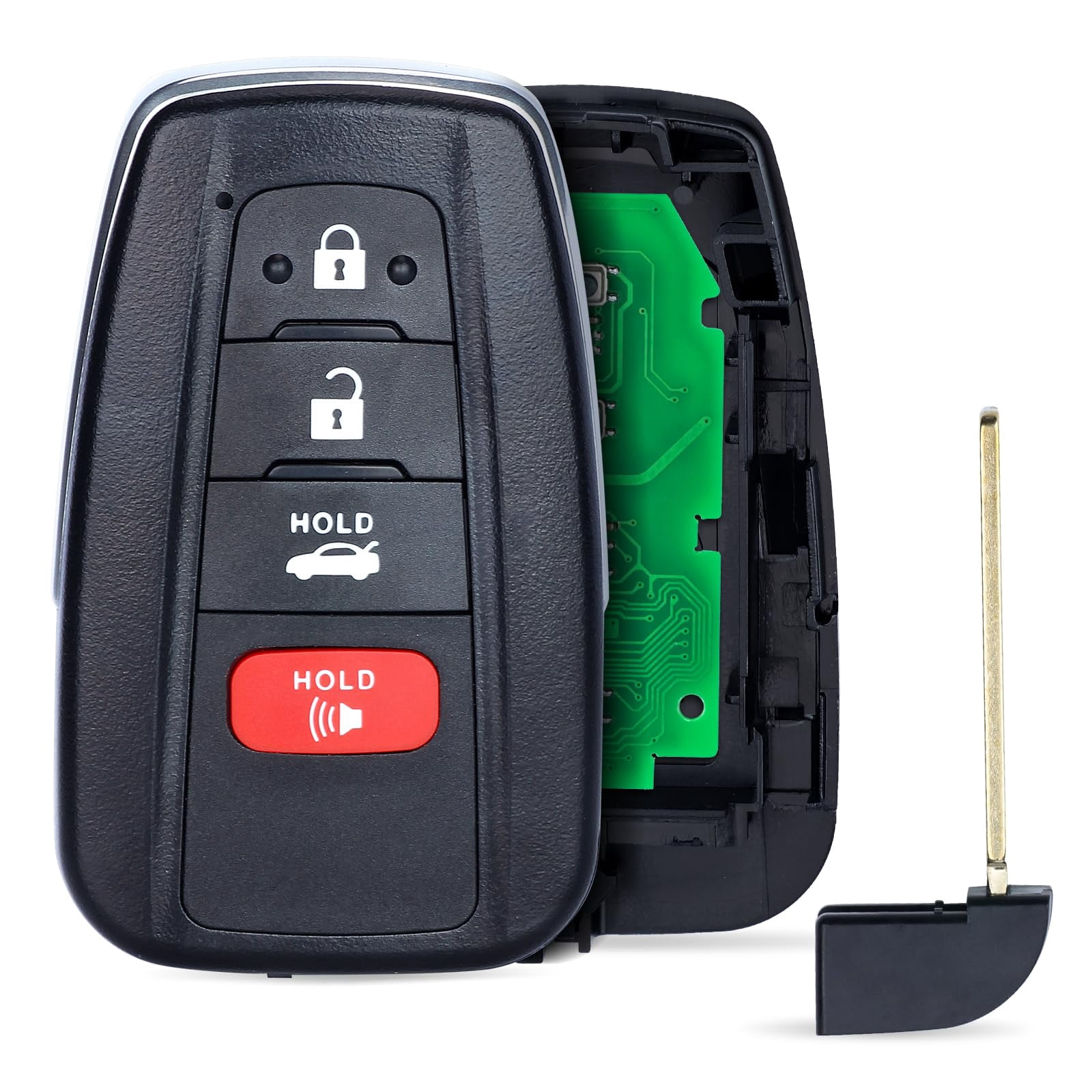 Yewong Replacement Flip Key Fob For Hyundai Santa Fe 2019-2021 - FCC TQ8-RKE-4F39 P/N 95430-S2000