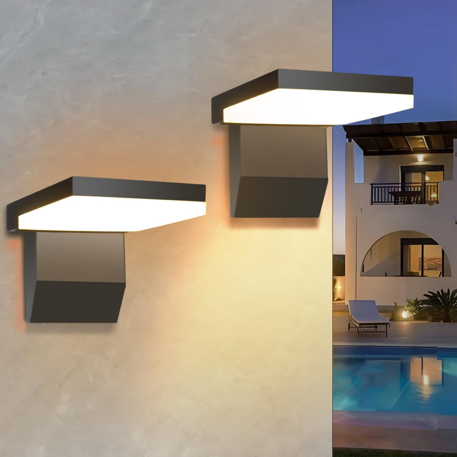 Faretto LED da Esterno 50W, 5000LM Faro LED Outdoor IP66
