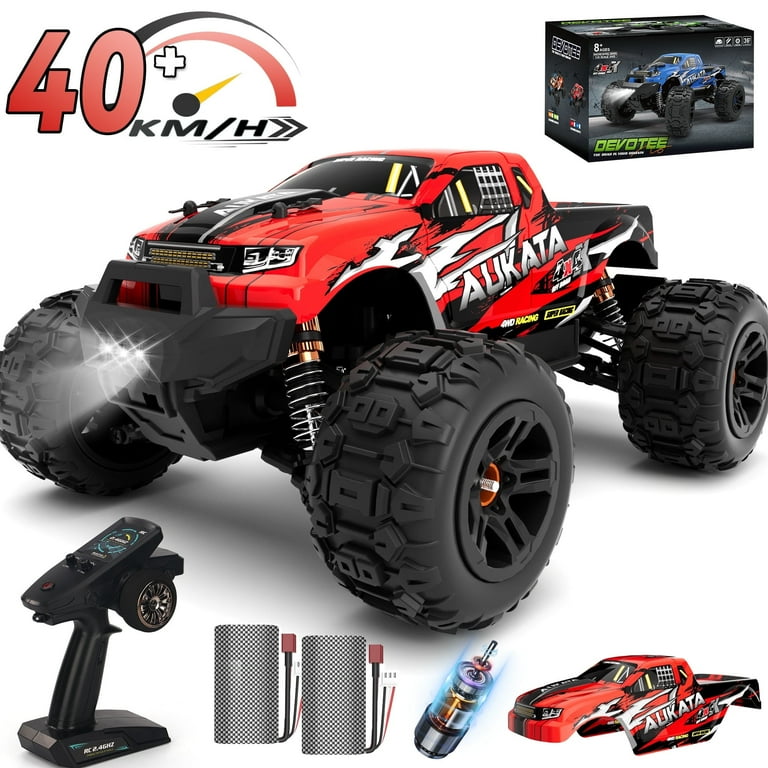Yexmas 1:16 High-Speed RC Car, 25+ MPH, All-Terrain with