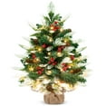Yexmas 24inch Mini Christmas Tree, Tabletop Artificial Christmas Tree
