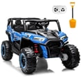 thumbnail image 1 of Yexmas 24V Kids Ride on Car Truck,2-Seater Kids Electric Car with LED Lights, Toddler Ride on Car for Kids Ages 3+，Blue, 1 of 1