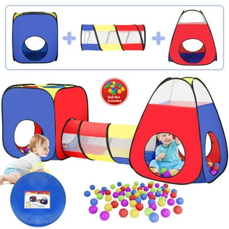 Pop Up Kiddey Ball Pit Play Tent Kiddey 3-in-1 Tunnel And Ball Pit