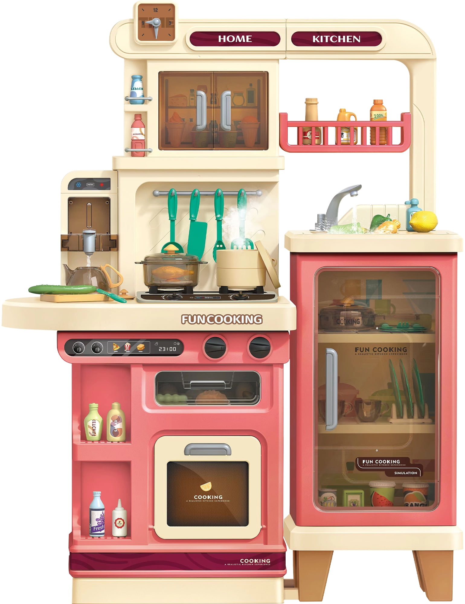 Satisfying Pink Tiny Home Appliances l Pink Kitchen set l Working