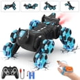 thumbnail image 1 of Yexmas 8WD Gesture Sensing Stunt Rc Cars,2.4GHz Hand Remote Control Car with Lights Music Spray for Christmas Birthday Party Present,Gift for 7 8 9 year old boys, 1 of 8