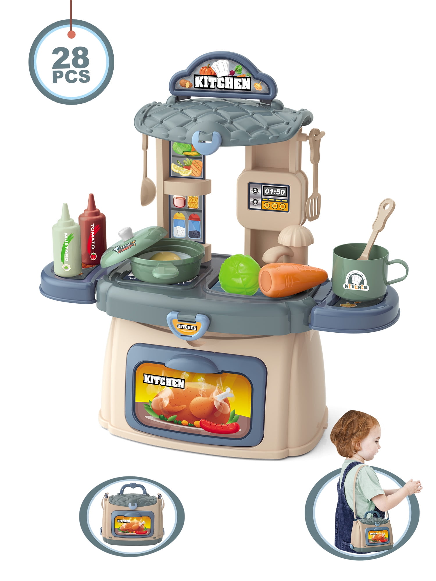 Hot Children Kitchen Toy Cookware Pot Pan Kids Pretend Cook Play Toy  Simulation Kitchen Utensils Toys