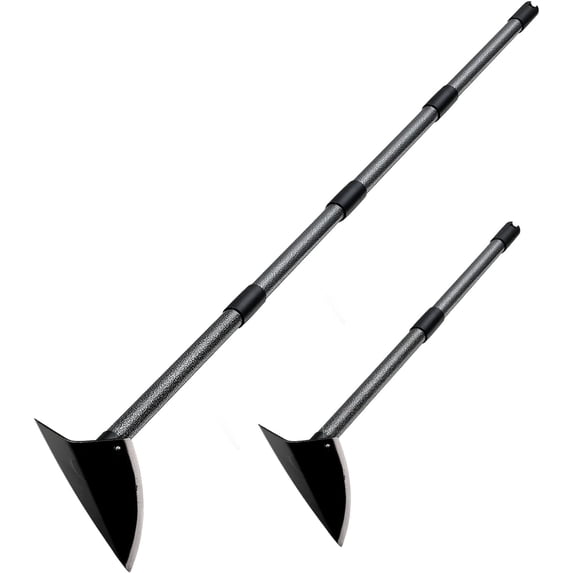 Yeyebest Adjustable 72” Triangle Hoe with Metal Handle