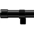 Yeyebest Black Curtain Rod for Windows 30 to 94 inches, 1 inch Metal
