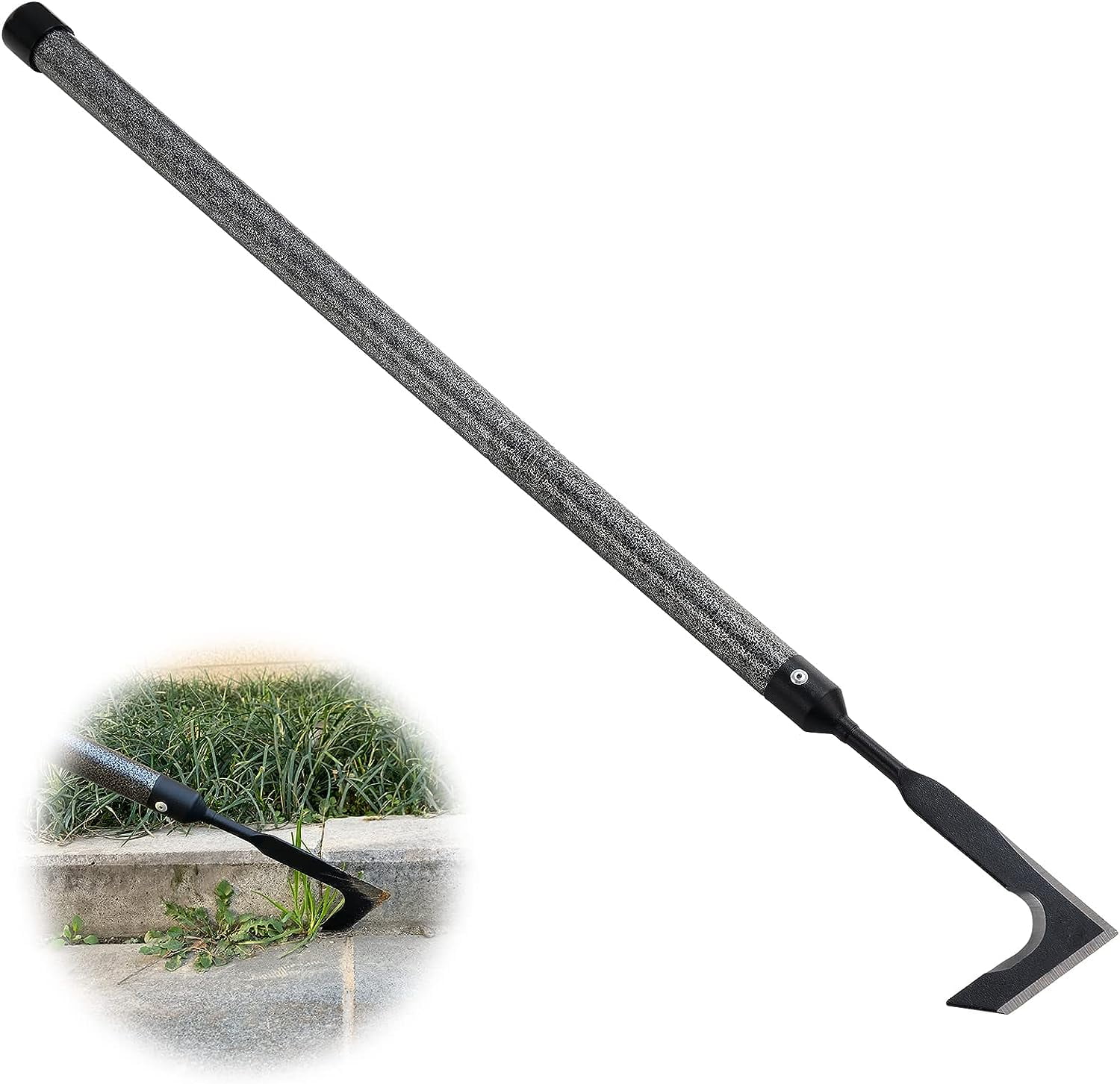 Yeyebest Detachable Garden Hand Crack Weeder,14.5” or 29” Long Durable
