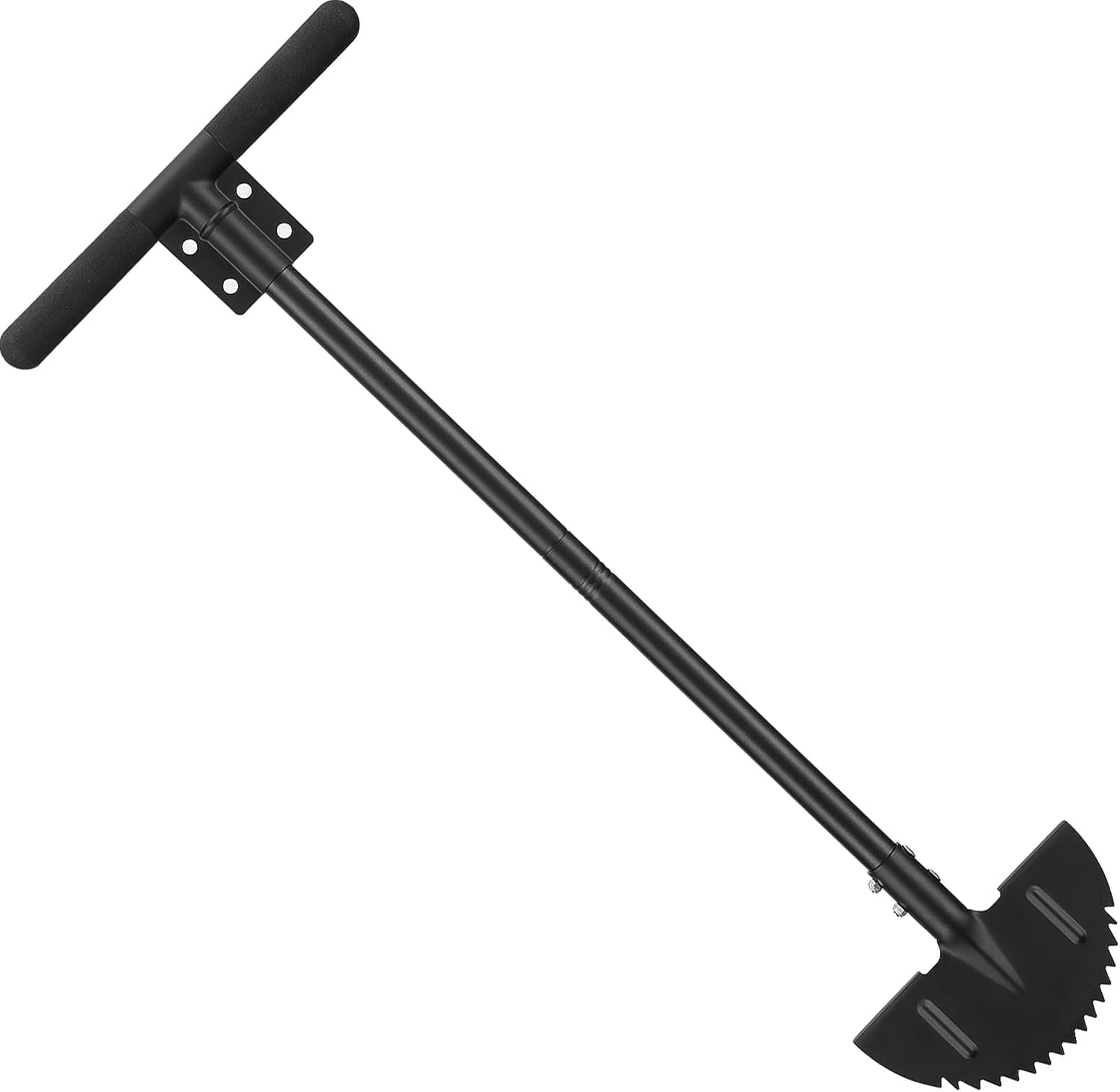 Yeyebest Manual Metal Trim Blade Half Moon Edger, TGrip Handle Lawn