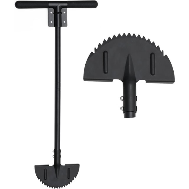 Yeyebest Half Moon Manual Lawn Edger, 37 Inch Long Handle, Heavy Duty