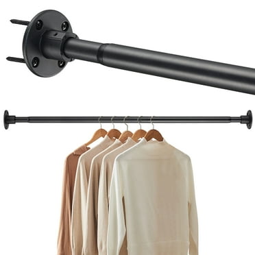 Yeyebest Hanging Rod for Closet Organizer, Black
