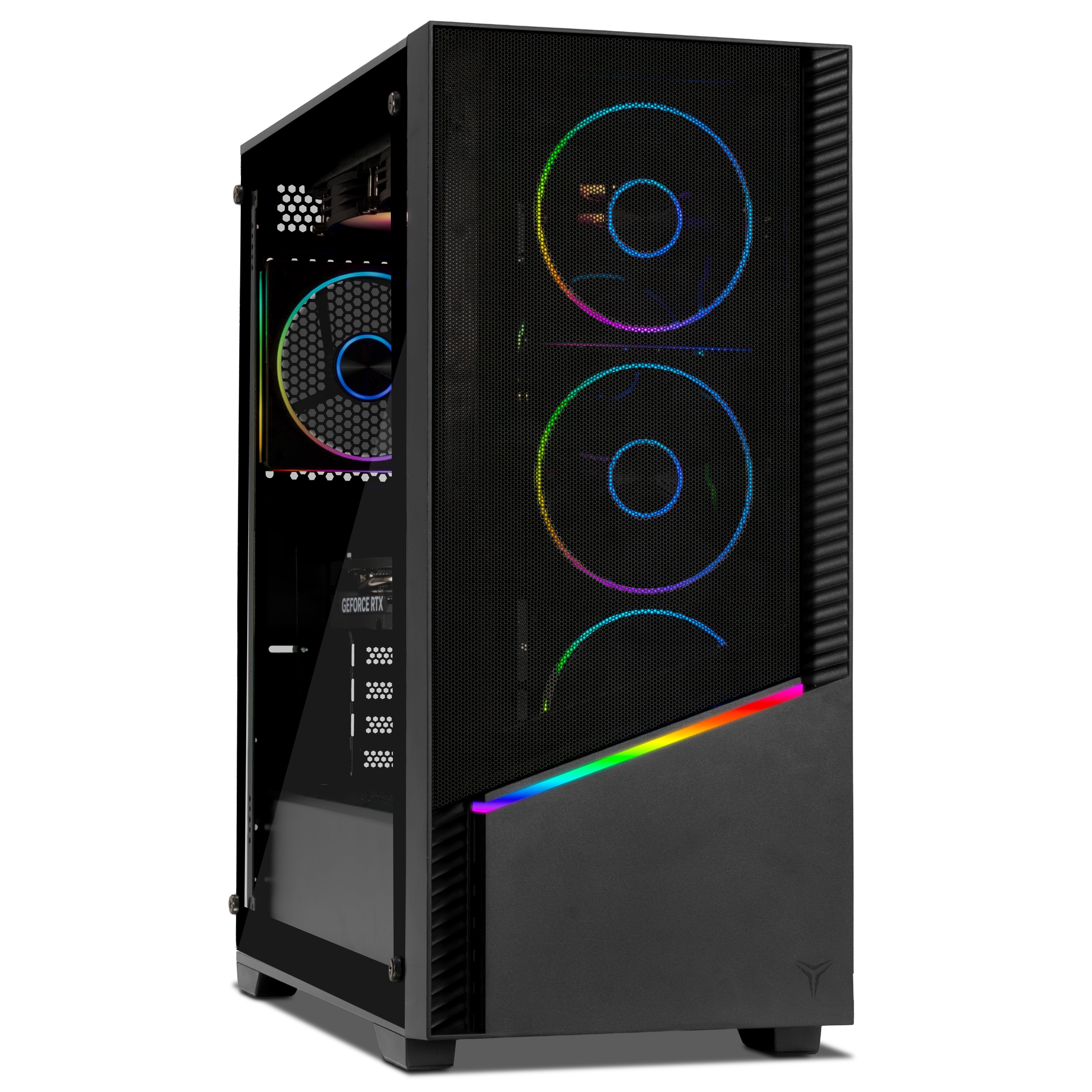 Yeyian Elara Gaming Desktop  Core Ultra 7 270K, GeForce RTX 5070, 32GB DDR5 6000MHz, 2TB SSD, 240mm Liquid Cooling  AIReady HighAirflow Tower  SKU YPIEL270KC570Q2U